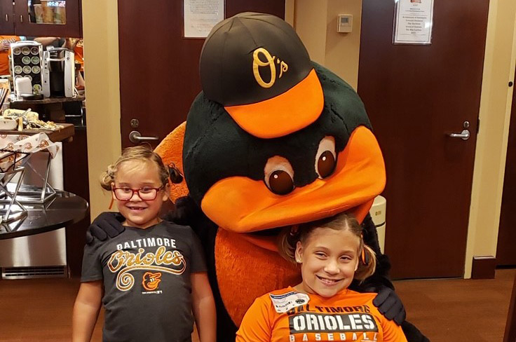 SECU Orioles Partnership Orioles Mascot