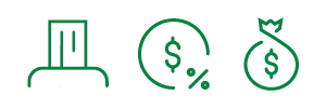various money icons