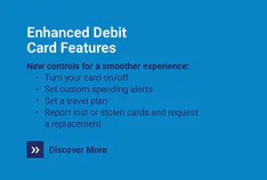 Enhanced debit card features