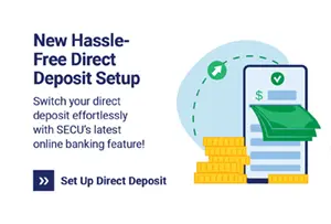 Set up direct deposit