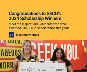 Congratulations to SECU’s 2024 Scholarship Winners
