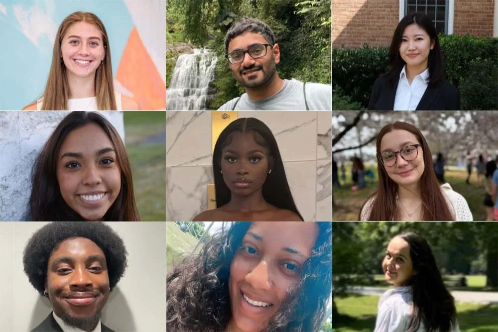 collage of faces of 2025 SECU MD Foundation scholarship winners
