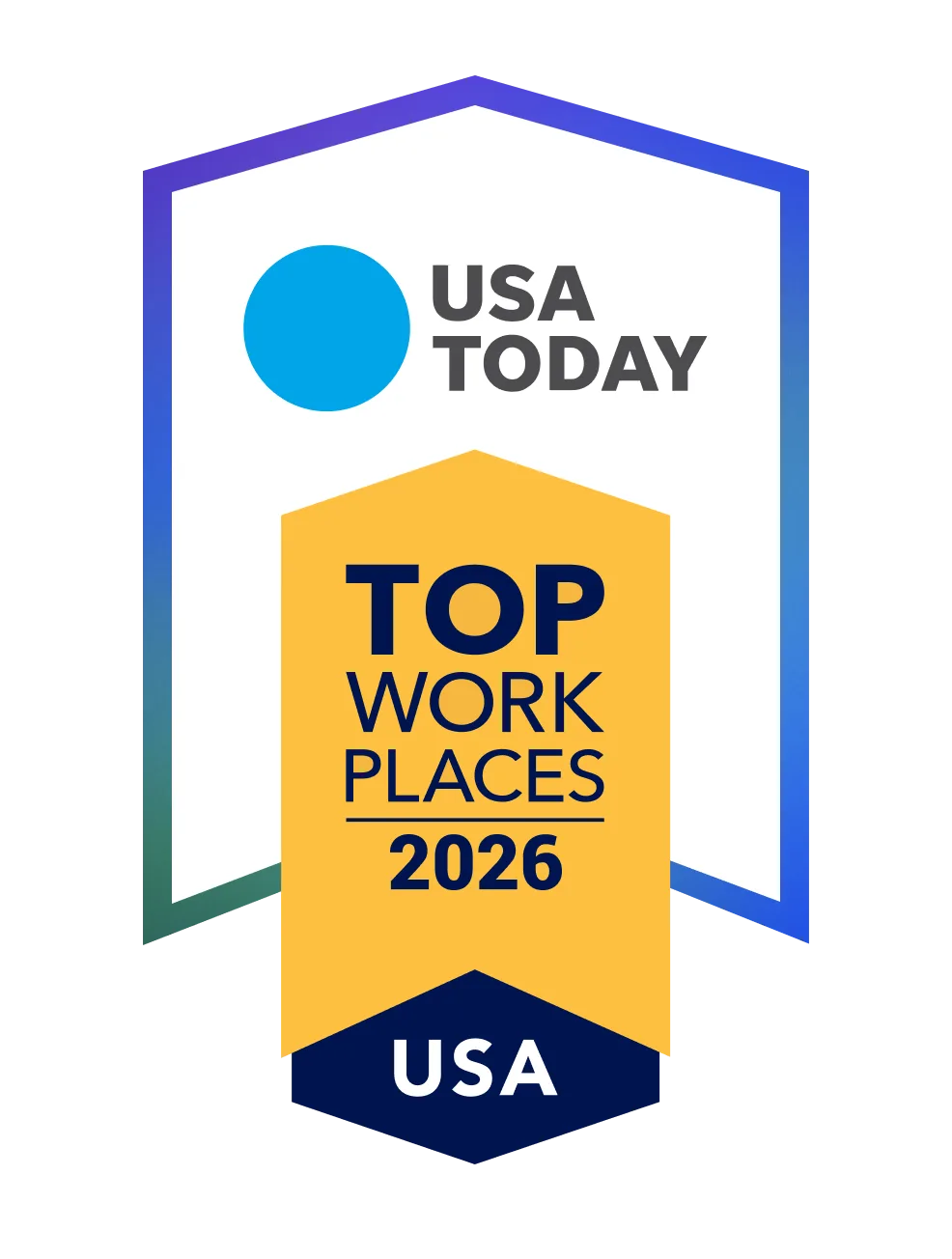 USA Today Top Workplaces Award 2026